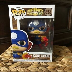 Funko Pop Marvel Infinity Warps Solder Supreme #858